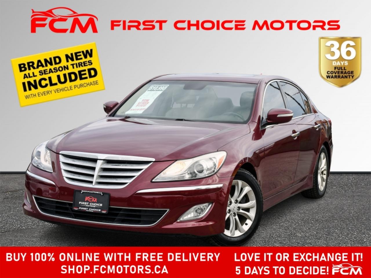 Used 2013 Hyundai Genesis ~AUTOMATIC, FULLY CERTIFIED WITH WARRANTY!!!~ for sale in North York, ON