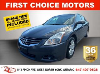 Used 2012 Nissan Altima SL  ~AUTOMATIC, FULLY CERTIFIED WITH WARRANTY!!!~ for sale in North York, ON
