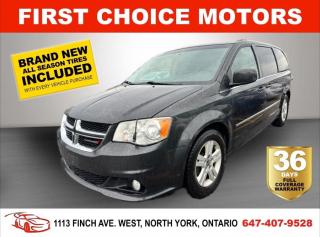 Welcome to First Choice Motors, the largest car dealership in Toronto of pre-owned cars, SUVs, and vans priced between $5000-$15,000. With an impressive inventory of over 300 vehicles in stock, we are dedicated to providing our customers with a vast selection of affordable and reliable options. <br><br>Were thrilled to offer a used 2012 Dodge Grand Caravan CREW, black color with 199,000km (STK#7334) This vehicle was $9990 NOW ON SALE FOR $8990. It is equipped with the following features:<br>- Automatic Transmission<br>- Stow & Go<br>- 3rd row seating<br>- Alloy wheels<br>- Power windows<br>- Power locks<br>- Power mirrors<br>- Air Conditioning<br><br>At First Choice Motors, we believe in providing quality vehicles that our customers can depend on. All our vehicles come with a 36-day FULL COVERAGE warranty. We also offer additional warranty options up to 5 years for our customers who want extra peace of mind.<br><br>Furthermore, all our vehicles are sold fully certified with brand new brakes rotors and pads, a fresh oil change, and brand new set of all-season tires installed & balanced. You can be confident that this car is in excellent condition and ready to hit the road.<br><br>At First Choice Motors, we believe that everyone deserves a chance to own a reliable and affordable vehicle. Thats why we offer financing options with low interest rates starting at 7.9% O.A.C. Were proud to approve all customers, including those with bad credit, no credit, students, and even 9 socials. Our finance team is dedicated to finding the best financing option for you and making the car buying process as smooth and stress-free as possible.<br><br>Our dealership is open 7 days a week to provide you with the best customer service possible. We carry the largest selection of used vehicles for sale under $9990 in all of Ontario. We stock over 300 cars, mostly Hyundai, Chevrolet, Mazda, Honda, Volkswagen, Toyota, Ford, Dodge, Kia, Mitsubishi, Acura, Lexus, and more. With our ongoing sale, you can find your dream car at a price you can afford. Come visit us today and experience why we are the best choice for your next used car purchase!<br><br>All prices exclude a $10 OMVIC fee, license plates & registration  and ONTARIO HST (13%)