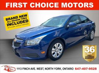 Used 2012 Chevrolet Cruze LT ~AUTOMATIC, FULLY CERTIFIED WITH WARRANTY!!!~ for sale in North York, ON
