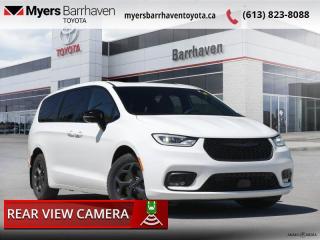 <b>Hybrid,  Sunroof,  Navigation,  Leather Seats,  4G Wi-Fi!</b><br> <br>  Compare at $56054 - Our Live Market Price is just $53898! <br> <br>   This stylish Chrysler Pacifica is hands-down the ultimate family vehicle, with upscale features and tons of flexibility. This  2023 Chrysler Pacifica Hybrid is fresh on our lot in Ottawa. <br> <br>Designed for the family on the go, this 2023 Chrysler Pacifica is loaded with clever and luxurious features that will make it feel like a second home on the road. Far more than your moms old minivan, this stunning Pacifica will feel modern, sleek, and cool enough to still impress your neighbors. If you need a minivan for your growing family, but still want something that feels like a luxury sedan, then this Pacifica is designed just for you.This  van has 36,153 kms. Its  white in colour  . It has an automatic transmission and is powered by a  260HP 3.6L V6 Cylinder Engine. <br> <br> Our Pacifica Hybrids trim level is Limited. For even more amazing features, check out this Pacifica Limited, which comes standard with an express open/close tri-panel sunroof, heated and power folding side mirrors, a sonorous 13-speaker Alpine audio system, heated 2nd row captains chairs, Nappa leather upholstery, smart device remote engine start, inbuilt navigation, and mobile hotspot internet access. Other standard features include Apple CarPlay and Android Auto connectivity, USB mobile projection and an 360 camera system, power sliding doors, heated and power-adjustable front seats with lumbar support and cushion tilt, a heated TechnoLeather leatherette steering wheel, adaptive cruise control, proximity keyless entry with remote engine start, and a power tailgate for rear cargo access. Additional features also include a 10.1-inch infotainment screen powered by Uconnect 5, dual-zone front climate control, blind spot detection, Park Assist rear parking sensors, lane keeping assist with lane departure warning, and forward collision warning with active braking. This vehicle has been upgraded with the following features: Hybrid,  Sunroof,  Navigation,  Leather Seats,  4g Wi-fi,  Apple Carplay,  Android Auto. <br> To view the original window sticker for this vehicle view this <a href=http://www.chrysler.com/hostd/windowsticker/getWindowStickerPdf.do?vin=2C4RC1S74PR507126 target=_blank>http://www.chrysler.com/hostd/windowsticker/getWindowStickerPdf.do?vin=2C4RC1S74PR507126</a>. <br/><br> <br>To apply right now for financing use this link : <a href=https://www.myersbarrhaventoyota.ca/quick-approval/ target=_blank>https://www.myersbarrhaventoyota.ca/quick-approval/</a><br><br> <br/><br>At Myers Barrhaven Toyota we pride ourselves in offering highly desirable pre-owned vehicles. We truly hand pick all our vehicles to offer only the best vehicles to our customers. No two used cars are alike, this is why we have our trained Toyota technicians highly scrutinize all our trade ins and purchases to ensure we can put the Myers seal of approval. Every year we evaluate 1000s of vehicles and only 10-15% meet the Myers Barrhaven Toyota standards. At the end of the day we have mutual interest in selling only the best as we back all our pre-owned vehicles with the Myers *LIFETIME ENGINE TRANSMISSION warranty. Thats right *LIFETIME ENGINE TRANSMISSION warranty, were in this together! If we dont have what youre looking for not to worry, our experienced buyer can help you find the car of your dreams! Ever heard of getting top dollar for your trade but not really sure if you were? Here we leave nothing to chance, every trade-in we appraise goes up onto a live online auction and we get buyers coast to coast and in the USA trying to bid for your trade. This means we simultaneously expose your car to 1000s of buyers to get you top trade in value. <br>We service all makes and models in our new state of the art facility where you can enjoy the convenience of our onsite restaurant, service loaners, shuttle van, free Wi-Fi, Enterprise Rent-A-Car, on-site tire storage and complementary drink. Come see why many Toyota owners are making the switch to Myers Barrhaven Toyota. <br>*LIFETIME ENGINE TRANSMISSION WARRANTY NOT AVAILABLE ON VEHICLES WITH KMS EXCEEDING 140,000KM, VEHICLES 8 YEARS & OLDER, OR HIGHLINE BRAND VEHICLE(eg. BMW, INFINITI. CADILLAC, LEXUS...) o~o