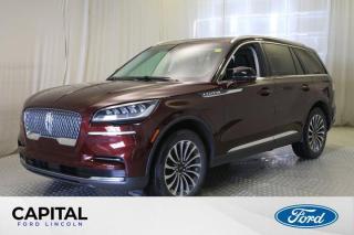 Used 2022 Lincoln Aviator Reserve AWD **One Owner, Local Trade, Leather, Nav, Sunroof, 3L** for sale in Regina, SK