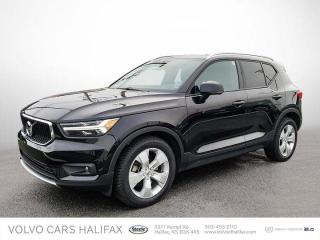 Dealer Certified Pre-Owned. This Volvo XC40 boasts a Intercooled Turbo Regular Unleaded I-4 2.0 L/120 engine powering this Automatic transmission. PROTECTION PACKAGE -inc: floor trays for 4 seating positions and a rubber/textile cargo liner, POLESTAR OPTIMIZATION -inc: Enhances mid-range engine output, AWD prioritization, gearshift speed, gear shift hold, throttle response and off throttle response, Engine: 2.0L Direct-Injected Turbo w/Polestar, CHARCOAL, LEATHER SEATING UPHOLSTERY.* This Volvo XC40 Features the Following Options *Window Grid Diversity Antenna, Wheels: 18 5-Spoke Silver Alloy, Voice Activated Automatic Air Conditioning, Valet Function, Trip Computer, Transmission: 8-Speed Geartronic Automatic -inc: Start/Stop and Adaptive Shift, Transmission w/Driver Selectable Mode and Geartronic Sequential Shift Control, Tracker System, Towing Equipment -inc: Trailer Sway Control, Tires: 235/55R18.* Visit Us Today *Treat yourself- stop by Volvo of Halifax located at 3377 Kempt Road, Halifax, NS B3K-4X5 to make this car yours today!