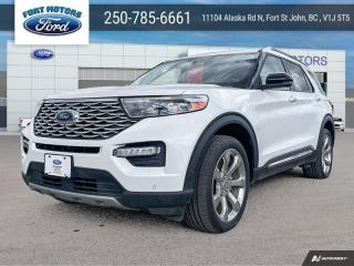 Used 2020 Ford Explorer Platinum  - Leather Seats for sale in Fort St John, BC