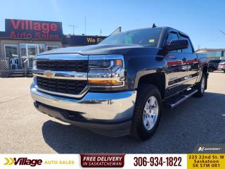 <b>Bluetooth,  SiriusXM,  EZ-Lift Tailgate,  Power Windows,  Remote Keyless Entry!</b><br> <br> We sell high quality used cars, trucks, vans, and SUVs in Saskatoon and surrounding area.<br> <br>   This Chevrolet Silverado is a highly refined truck created to be as comfortable as it is capable. This  2017 Chevrolet Silverado 1500 is for sale today. <br> <br>This Chevy Silverado has the strength, capability and advanced technology that stand the test of time and the test of miles. This trucks capability is defined by a powertrain thats both powerful and efficient. Tough, proven, high-strength steel that provides high-strength dependability raises the bar even higher. This Silverado is brawn, brains, and reliability brought together in one powerful pickup you can trust. This  Crew Cab 4X4 pickup  has 154,715 kms. Its  black in colour  . It has a 6 speed automatic transmission and is powered by a  355HP 5.3L 8 Cylinder Engine.  It may have some remaining factory warranty, please check with dealer for details. <br> <br> Our Silverado 1500s trim level is LT. The Silverado LT is one of the most popular trims and offers some excellent equipment. Standard on this 1500 LT are stylish aluminum wheels, a very handy EZ-Lift and lower tailgate, an 8 inch touchscreen display with Chevy MyLink, Bluetooth streaming audio and SiriusXM. Furthermore, steering wheel audio controls, LED fog lamps, power windows, remote keyless entry and GMs Stabilitrak also comes included in this trim level.  This vehicle has been upgraded with the following features: Bluetooth,  Siriusxm,  Ez-lift Tailgate,  Power Windows,  Remote Keyless Entry. <br> <br>To apply right now for financing use this link : <a href=https://www.villageauto.ca/car-loan/ target=_blank>https://www.villageauto.ca/car-loan/</a><br><br> <br/><br> Buy this vehicle now for the lowest bi-weekly payment of <b>$181.76</b> with $0 down for 84 months @ 5.99% APR O.A.C. ( Plus applicable taxes -  Plus applicable fees   ).  See dealer for details. <br> <br><br> Village Auto Sales has been a trusted name in the Automotive industry for over 40 years. We have built our reputation on trust and quality service. With long standing relationships with our customers, you can trust us for advice and assistance on all your motoring needs. </br>

<br> With our Credit Repair program, and over 250 well-priced vehicles in stock, youll drive home happy, and thats a promise. We are driven to ensure the best in customer satisfaction and look forward working with you. </br> o~o