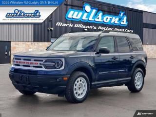 Used 2023 Ford Bronco Sport Heritage 4WD, Heated Seats, Power Seat, Hitch, CarPlay + Android, Bluetooth, Rear Camera & More! for sale in Guelph, ON