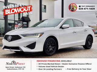 2020 ACURA ILX PREMIUM for Sale in Saskatoon, SK 2020 Acura ILX Premium 48,337 KM 19UDE2F77LA801124 <br/> LOW KM <br/> MINT UNIT IN SHOWROOM CONDITION <br/> 2 KEYS <br/> BRAND NEW TIRES <br/> FULLY INSPECTED & CERTIFIED <br/> Welcome to North Point Auto Sales, your premier destination for top-quality pre-owned vehicles in Saskatoon! Feast your eyes on our latest gem: the 2020 Acura ILX Premium, boasting a mere 48500KM on the odometer. With its low mileage and showroom condition, this sedan is sure to turn heads wherever you go. <br/> Equipped with two sets of keys and new tires, you can drive with confidence knowing you have everything you need. Plus, take advantage of our low interest monthly payments and new to Canada programs, making ownership easier than ever. <br/> At North Point Auto Sales, we offer in-house financing and work with over 25 lending partners to provide credit solutions for any situation. As the largest pre-owned dealership in Saskatchewan, were committed to helping you find the perfect vehicle to suit your needs. <br/> Dont miss out on this opportunity to drive home in style. Contact us today to schedule a test drive and experience the luxury of the 2020 Acura ILX Premium! <br/>  Looking for used car Financing in Saskatoon?    GET PRE APPROVED ONLINE TODAY!   <br/> ****** IN HOUSE FINANCING AVAILABLE ******* <br/> Over 25 lending partners on site <br/> Free Delivery anywhere in Western Canada <br/> Full Vehicle History Disclosure <br/> Dealer Exclusive Financing Incentives(O.A.C) <br/> We Take anything on Trade  Powersports , Boats, RV. <br/> This vehicle qualifies for Special Low % Financing <br/> NORTH POINT AUTO SALES in Saskatoon. <br/> Call or Text Fernando (639) 471-1839 (General Manager) <br/>             <br/>            www.northpointautosales.ca  <br/> *Conditions Apply. Contact Dealer for Details.  <br/> Looking for the best selection of quality used cars in Saskatoon? Look no further than North Point Auto Sales! Our extensive inventory features a diverse range of meticulously inspected vehicles, ensuring you get the reliable and safe ride you deserve. At North Point, we believe in transparent and fair pricing. Our competitive prices reflect the true value of our vehicles, giving you peace of mind that youre making a smart investment. What sets us apart is our dedicated team of automotive experts. With years of experience, theyre passionate about helping you find the perfect vehicle that fits your lifestyle and budget. Plus, we work with a network of trusted lenders to provide you with flexible financing options. We take pride in our commitment to customer satisfaction. Our service doesnt end after the sale. Were here to support you with any questions or concerns, ensuring you have a seamless ownership experience. Located right here in Saskatoon, we understand the unique needs of the local community. Our deep knowledge of the market allows us to provide you with the best possible service. Visit us today at 102 Apex Street, Saskatoon, SK and experience the North Point Auto Sales difference for yourself. Drive away in a vehicle youll love, knowing you made the right choice with North Point! <br/>