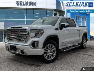 <b>Navigation,  Wireless Charging,  Leather Seats,  Cooled Seats,  Heated Seats!</b><br> <br>    Sharper, more capable, intelligent, and innovative, this Pro Grade GMC Sierra 1500 is unlike any truck in its class. This  2020 GMC Sierra 1500 is fresh on our lot in Selkirk. <br> <br>This GMC Sierra 1500 stands out against all other pickup trucks, with sharper, more powerful proportions that creates a commanding stance on and off the road. Next level comfort and technology is paired with its outstanding performance and capability. Inside, the Sierra 1500 supports you through rough terrain with expertly designed seats and a pro grade suspension. Youll find an athletic and purposeful interior, designed for your active lifestyle. Get ready to live like a pro in this amazing GMC Sierra 1500! This  Crew Cab 4X4 pickup  has 77,470 kms. Its  white frost tricoat in colour  . It has a 10 speed automatic transmission and is powered by a  355HP 5.3L 8 Cylinder Engine.  It may have some remaining factory warranty, please check with dealer for details. <br> <br> Our Sierra 1500s trim level is Denali. Stepping up to this Sierra 1500 Denali is a great choice as it comes fully loaded with leather heated and cooled seats, exclusive aluminum wheels, chrome running boards, a remote engine start, LED cargo box lighting with a spray in bed liner, an 8 inch touchscreen display paired with navigation, Apple CarPlay and Android Auto, a Bose premium sound system and it is 4G LTE capable. Additional features include a heated leather wrapped steering wheel, power-adjustable heated side mirrors, front and rear park assist, a MultiPro tailgate, HD rear vision camera, lane change alert with blind spot detection, signature LED lighting, 10-way power seats, a CornerStep rear bumper and a GMC ProGrade trailering system for added convenience. This vehicle has been upgraded with the following features: Navigation,  Wireless Charging,  Leather Seats,  Cooled Seats,  Heated Seats,  Premium Audio,  Remote Start. <br> <br>To apply right now for financing use this link : <a href=https://www.selkirkchevrolet.com/pre-qualify-for-financing/ target=_blank>https://www.selkirkchevrolet.com/pre-qualify-for-financing/</a><br><br> <br/><br>Selkirk Chevrolet Buick GMC Ltd carries an impressive selection of new and pre-owned cars, crossovers and SUVs. No matter what vehicle you might have in mind, weve got the perfect fit for you. If youre looking to lease your next vehicle or finance it, we have competitive specials for you. We also have an extensive collection of quality pre-owned and certified vehicles at affordable prices. Winnipeg GMC, Chevrolet and Buick shoppers can visit us in Selkirk for all their automotive needs today! We are located at 1010 MANITOBA AVE SELKIRK, MB R1A 3T7 or via phone at 204-482-1010.<br> Come by and check out our fleet of 80+ used cars and trucks and 180+ new cars and trucks for sale in Selkirk.  o~o