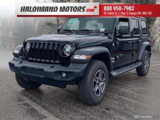 Used 2020 Jeep Wrangler UNLIMITED SPORT for sale in Cayuga, ON