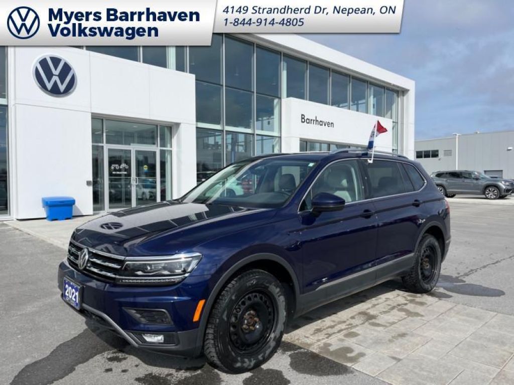 Used 2021 Volkswagen Tiguan Highline 4MOTION - Sunroof for Sale in Nepean, Ontario