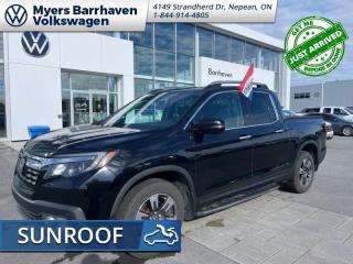 Used 2017 Honda Ridgeline Touring  - Navigation -  Sunroof for sale in Nepean, ON