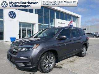 <b>Sunroof,  Heated Seats,  Remote Start,  Lane Keep Assist,  Apple CarPlay!</b><br> <br>    This Honda Pilot is as unique as you and ready to help you conquer your next challenge. This  2019 Honda Pilot is fresh on our lot in Nepean. <br> <br>With a highly flexible interior, an excellent extremely comfortable ride quality and loads of active safety gear, the 2019 Honda Pilot should be at the top of your list when looking for a new family SUV. It offers an exceptional blend of utility, comfort, and safety making it an essential vehicle for a busy family life. If your family needs a new partner in their antics, look no further than this 2019 Honda Pilot.This  SUV has 67,683 kms. Its  crystal black pearl in colour  . It has an automatic transmission and is powered by a  280HP 3.5L V6 Cylinder Engine.  It may have some remaining factory warranty, please check with dealer for details. <br> <br> Our Pilots trim level is EX AWD. This EX Pilot upgrades this fancy SUV with a one touch power moonroof, blind spot display, fog lights, side mirror turn signals, auto-dimming rearview mirror, and HomeLink remote system. The interior is also loaded with heated front seats, proximity keyless entry, remote start, Apple CarPlay, Android Auto, Bluetooth, audio display, Siri EyesFree, and Wi-Fi tethering. Driver assistance technology is here in truckloads with collision mitigation, lane keep assist, adaptive cruise, a 7 inch driver information interface, and automatic highbeams. Other great features include aluminum wheels, LED lighting, active noise cancellation, multi-angle rearview mirror, and tri-zone automatic climate control with rear seat controls. This vehicle has been upgraded with the following features: Sunroof,  Heated Seats,  Remote Start,  Lane Keep Assist,  Apple Carplay,  Android Auto,  Bluetooth. <br> <br>To apply right now for financing use this link : <a href=https://www.barrhavenvw.ca/en/form/new/financing-request-step-1/44 target=_blank>https://www.barrhavenvw.ca/en/form/new/financing-request-step-1/44</a><br><br> <br/><br> Buy this vehicle now for the lowest bi-weekly payment of <b>$229.80</b> with $0 down for 84 months @ 7.99% APR O.A.C. ((Plus applicable taxes and fees - Some conditions apply to get approved at the mentioned rate)     ).  See dealer for details. <br> <br>We are your premier Volkswagen dealership in the region. If youre looking for a new Volkswagen or a car, check out Barrhaven Volkswagens new, pre-owned, and certified pre-owned Volkswagen inventories. We have the complete lineup of new Volkswagen vehicles in stock like the GTI, Golf R, Jetta, Tiguan, Atlas Cross Sport, Volkswagen ID.4 electric vehicle, and Atlas. If you cant find the Volkswagen model youre looking for in the colour that you want, feel free to contact us and well be happy to find it for you. If youre in the market for pre-owned cars, make sure you check out our inventory. If you see a car that you like, contact 844-914-4805 to schedule a test drive.<br> Come by and check out our fleet of 40+ used cars and trucks and 90+ new cars and trucks for sale in Nepean.  o~o