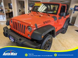 Used 2015 Jeep Wrangler SPORT for sale in Sarnia, ON