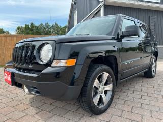 <p>2016 JEEP PATRIOT FWD, LEATHER, SUNROOF, HEATED FRONT SEATS, ALLOY WHEELS, WINTER AND ALL SEASON TIRES, TEXT OR CALL 519-816-3513 OR EMAIL PREOWNEDCARSHOP@GMAIL.COM JEEP COMES FULLY CERTIFIED. FINANCING AVAILABLE FOR ALL CREDIT SITUATIONS. WE WORK DOZENS OF LENDERS TO GET YOU THE BEST RATE AVAILABLE!!</p>