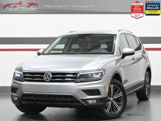 Used 2020 Volkswagen Tiguan Highline  No Accident Two-Tone-Interior Fender Lane Assist for sale in Mississauga, ON