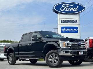 <b>Bluetooth,  Rear View Camera,  SiriusXM,  Aluminum Wheels,  Fog Lights!</b><br> <br> Gear up for winter with Bourgeois Motors Ford! Throughout November, when you purchase, lease, or finance any in-stock new or pre-owned vehicle you can take advantage of our volume discount pricing on winter wheel and tire packages! Speak with your sales consultant to find out how you can get a grip on winter driving while keeping your cash in your pockets. Stay ahead of winter and your budget at Bourgeois Motors Ford! <br> <br> Compare at $33985 - Our Price is just $32995! <br> <br>   Smart engineering, impressive tech, and rugged styling make the F-150 hard to pass up. This  2018 Ford F-150 is fresh on our lot in Midland. <br> <br>The perfect truck for work or play, this versatile Ford F-150 gives you the power you need, the features you want, and the style you crave! With high-strength, military-grade aluminum construction, this F-150 cuts the weight without sacrificing toughness. The interior design is first class, with simple to read text, easy to push buttons and plenty of outward visibility.This  Crew Cab 4X4 pickup  has 138,111 kms. Its  nice in colour  . It has a 10 speed automatic transmission and is powered by a  395HP 5.0L 8 Cylinder Engine.  All Pre-Owned vehicles from Bourgeois Motors Ford come with the balance of the manufacturers warranty. Additionally, we are pleased to offer buyers a selection of extended warranty options to suit their specific vehicle needs. See a representative for complete details. <br> <br> Our F-150s trim level is XLT. This Ford F-150 XLT is a hard working pickup and a great value. It comes with an AM/FM CD/MP3 player with an audio aux jack, SiriusXM, SYNC voice activated connectivity with Bluetooth, a rearview camera, power windows, power doors with remote keyless entry, cruise control, air conditioning, a locking tailgate, aluminum wheels, fog lights, and more. This vehicle has been upgraded with the following features: Bluetooth,  Rear View Camera,  Siriusxm,  Aluminum Wheels,  Fog Lights,  Sync. <br> To view the original window sticker for this vehicle view this <a href=http://www.windowsticker.forddirect.com/windowsticker.pdf?vin=1FTFW1E56JFD65039 target=_blank>http://www.windowsticker.forddirect.com/windowsticker.pdf?vin=1FTFW1E56JFD65039</a>. <br/><br> <br>To apply right now for financing use this link : <a href=https://www.bourgeoismotors.com/credit-application/ target=_blank>https://www.bourgeoismotors.com/credit-application/</a><br><br> <br/><br>At Bourgeois Motors Ford in Midland, Ontario, we proudly present the regions most expansive selection of used vehicles, ensuring youll find the perfect ride in our shared inventory. With a network of dealers serving Midland and Parry Sound, your ideal vehicle is within reach. Experience a stress-free shopping journey with our family-owned and operated dealership, where your needs come first. For over 78 years, weve been committed to serving Midland, Parry Sound, and nearby communities, building trust and providing reliable, quality vehicles. Discover unmatched value, exceptional service, and a legacy of excellence at Bourgeois Motors Fordwhere your satisfaction is our priority.Please note that our inventory is shared between our locations. To avoid disappointment and to ensure that were ready for your arrival, please contact us to ensure your vehicle of interest is waiting for you at your preferred location. <br> Come by and check out our fleet of 80+ used cars and trucks and 180+ new cars and trucks for sale in Midland.  o~o