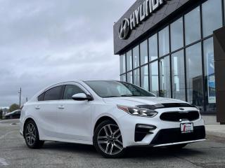 <b>Wireless Charging,  Blind Spot Monitoring,  Aluminum Wheels,  Lane Keep Assist,  Forward Collision Mitigation!</b><br> <br>  Compare at $18952 - Our Price is just $18400! <br> <br>   For a compact sedan, this 2019 Kia Forte is a spacious, comfortable, and very nimble vehicle, offering a thrilling and very comfortable ride quality. This  2019 Kia Forte is for sale today in Midland. <br> <br>Very reminiscent of the flagship Stinger, this Kia Forte has the good looks to match its outstanding performance capabilities. With a spacious interior seldom found in a compact sedan, this Forte offers the practicality for a vibrant and active family. Further complementing the quality of this vehicle is the excellent fit and finish, both inside and out, allowing for a solid feeling regardless of the road surface or condition.This  sedan has 64,622 kms. Its  snow white pearl in colour  . It has a cvt transmission and is powered by a  147HP 2.0L 4 Cylinder Engine.  It may have some remaining factory warranty, please check with dealer for details. <br> <br> Our Fortes trim level is EX IVT. Loaded with great features, this Forte EX is equipped with wireless charging, blind spot monitoring with rear cross traffic alert, aluminum wheels, LED lighting, side mirror turn signals, and chrome exterior styling. Other standard features include lane keep assistance, driver attention alerts, forward collision avoidance assistance, heated front seats and steering wheel, leather wrapped steering wheel and shift knob, steering wheel audio controls, remote keyless entry, automatic headlamps, and heated side mirrors. Infotainment is provided by an impressive system complete with an 8 inch display, Apple CarPlay, Android Auto, Bluetooth, aux and USB inputs, and radio. This vehicle has been upgraded with the following features: Wireless Charging,  Blind Spot Monitoring,  Aluminum Wheels,  Lane Keep Assist,  Forward Collision Mitigation,  Heated Seats,  Heated Steering Wheel. <br> <br>To apply right now for financing use this link : <a href=https://www.bourgeoishyundai.com/finance/ target=_blank>https://www.bourgeoishyundai.com/finance/</a><br><br> <br/><br>BUY WITH CONFIDENCE. Bourgeois Auto Group, we dont just sell cars; for over 75 years, we have delivered extraordinary automotive experiences in every showroom, on the road, and at your home. Offering complimentary delivery in an enclosed trailer. <br><br>Why buy from the Bourgeois Auto Group? Whether you are looking for a great place to buy your next new or used vehicle find a qualified repair center or looking for parts for your vehicle the Bourgeois Auto Group has the answer. We offer both new vehicles and pre-owned vehicles with over 25 brand manufacturers and over 200 Pre-owned Vehicles to choose from. Were constantly changing to meet the needs of our customers and stay ahead of the competition, and we are committed to investing in modern technology to ensure that we are always on the cutting edge. We use very strategic programs and tools that give us current market data to price our vehicles to the market to make sure that our customers are getting the best deal not only on the new car but on your trade-in as well. Ask for your free Live Market analysis report and save time and money. <br><br>WE BUY CARS  Any make model or condition, No purchase necessary. We are OPEN 24 hours a Day/7 Days a week with our online showroom and chat service. Our market value pricing provides the most competitive prices on all our pre-owned vehicles all the time. Market Value Pricing is achieved by polling over 20000 pre-owned websites every day to ensure that every single customer receives real-time Market Value Pricing on every pre-owned vehicle we sell. Customer service is our top priority. No hidden costs or fees, and full disclosure on all services and Carfax®. <br><br>With over 23 brands and over 400 full- and part-time employees, we look forward to serving all your automotive needs! <br> Come by and check out our fleet of 40+ used cars and trucks and 40+ new cars and trucks for sale in Midland.  o~o