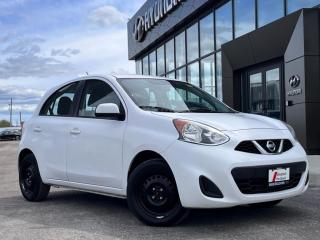 <b>Power Windows!</b><br> <br>  Compare at $13380 - Our Price is just $12990! <br> <br>   Never before have you experienced such a small car to have the driving dynamics of a sports vehicle. This Nissan Micra will leave you smiling after every trip. This  2018 Nissan Micra is fresh on our lot in Midland. <br> <br>The Nissan Micra has matured into a muscular, capable little subcompact with an excellent on road behavior and more than enough grunt for its size. Restyled to look aggressively appealing, with a new modern interior and loads of safety and entertainment tech, this brand new Micra is sure to take over the market with its through the roof value and sporty driving dynamics.This  hatchback has 144,409 kms. Its  fresh powder in colour  . It has an automatic transmission and is powered by a  109HP 1.6L 4 Cylinder Engine.  <br> <br> Our Micras trim level is S. This sporty Nissan Micra sub compact is easily one of the best in its class. Options include auto-off headlights, speed compensated volume controlled sound system, front bucket seats, front and rear cup holders, remote mechanical fuel release, delayed accessory power, a full cloth headliner and cloth seat trim and much more. This vehicle has been upgraded with the following features: Power Windows. <br> <br>To apply right now for financing use this link : <a href=https://www.bourgeoishyundai.com/finance/ target=_blank>https://www.bourgeoishyundai.com/finance/</a><br><br> <br/><br>BUY WITH CONFIDENCE. Bourgeois Auto Group, we dont just sell cars; for over 75 years, we have delivered extraordinary automotive experiences in every showroom, on the road, and at your home. Offering complimentary delivery in an enclosed trailer. <br><br>Why buy from the Bourgeois Auto Group? Whether you are looking for a great place to buy your next new or used vehicle find a qualified repair center or looking for parts for your vehicle the Bourgeois Auto Group has the answer. We offer both new vehicles and pre-owned vehicles with over 25 brand manufacturers and over 200 Pre-owned Vehicles to choose from. Were constantly changing to meet the needs of our customers and stay ahead of the competition, and we are committed to investing in modern technology to ensure that we are always on the cutting edge. We use very strategic programs and tools that give us current market data to price our vehicles to the market to make sure that our customers are getting the best deal not only on the new car but on your trade-in as well. Ask for your free Live Market analysis report and save time and money. <br><br>WE BUY CARS  Any make model or condition, No purchase necessary. We are OPEN 24 hours a Day/7 Days a week with our online showroom and chat service. Our market value pricing provides the most competitive prices on all our pre-owned vehicles all the time. Market Value Pricing is achieved by polling over 20000 pre-owned websites every day to ensure that every single customer receives real-time Market Value Pricing on every pre-owned vehicle we sell. Customer service is our top priority. No hidden costs or fees, and full disclosure on all services and Carfax®. <br><br>With over 23 brands and over 400 full- and part-time employees, we look forward to serving all your automotive needs! <br> Come by and check out our fleet of 40+ used cars and trucks and 50+ new cars and trucks for sale in Midland.  o~o