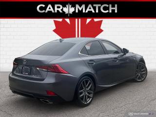 2018 Lexus IS 300 F SPORT / LEATHER / AWD / ROOF / HTD SEATS - Photo #4