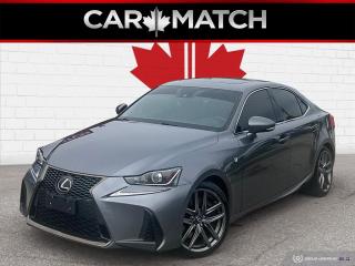 Used 2018 Lexus IS 300 F SPORT / LEATHER / AWD / ROOF / HTD SEATS for sale in Cambridge, ON