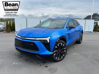 <h2><span style=color:#2ecc71><span style=font-size:18px><strong>Check out this brand new 2024 Chevrolet Blazer EV RS Rear-Wheel Drive!</strong></span></span></h2>

<p><span style=font-size:16px><strong>Fully Electric!</strong></span></p>

<p><span style=font-size:16px><strong>Convenience & Comfort:</strong> includes<strong> </strong>remote start/entry, heated front & rear seats, ventilated front seats, heated steering wheel, sunroof, navigation system, power liftgate, adaptive cruise control, HD surround vision & AC charging 11.5 kw capable.</span></p>

<p><span style=font-size:16px><strong>Entertainment Features:</strong> includes 17.7” infotainment screen, 6 total speakers, wireless phone charging, wireless Apple CarPlay & Android Auto compatible, USB, Bluetooth, AM/FM & Satalite radio.</span></p>

<p><span style=font-size:16px><strong>This SUV also comes equipped with the following package...</strong></span></p>

<p><span style=font-size:16px><strong>RS Convenience Package: </strong>includes memory settings for the power driver seat, outside mirrors and power tilt and telescoping steering column, power tilt and telescoping steering column, driver and front passenger ventilated seats & heated rear outboard seats.</span></p>

<h2><span style=color:#2ecc71><span style=font-size:18px><strong>Come test drive this vehicle today!</strong></span></span></h2>

<h2><span style=color:#2ecc71><span style=font-size:18px><strong>613-257-2432</strong></span></span></h2>