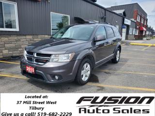 Used 2015 Dodge Journey SXT-V6-7PASS-NO HST TO A MAX OF $2000 LTD TIME ONL for sale in Tilbury, ON
