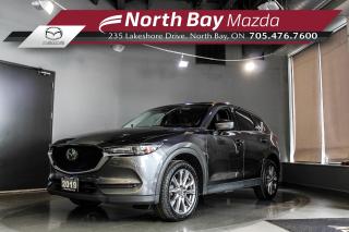 Used 2019 Mazda CX-5 GT BOSE AUDIO – HEADS UP DISPLAY – HEATED/COOLED SEATS – HEATED WHEEL for sale in North Bay, ON