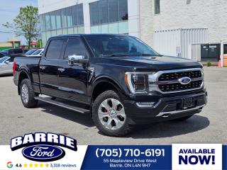 Used 2021 Ford F-150 Platinum 5.0L V8 | HEATED & COOLED SEATS | REVERSE CAMERA for sale in Barrie, ON