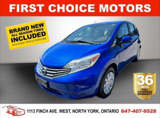 Used 2014 Nissan Versa Note SV ~AUTOMATIC, FULLY CERTIFIED WITH WARRANTY!!!~ for sale in North York, ON