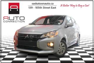 Used 2023 Mitsubishi Mirage ES CVT - BLUETOOTH - LOW KMS - LOCAL VEHICLE for sale in Saskatoon, SK