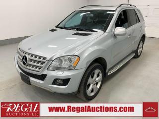 Used 2010 Mercedes-Benz ML 350  for sale in Calgary, AB