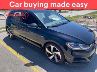 Used 2018 Volkswagen Golf GTI Autobahn w/ Driver Assistance Pkg w/ Apple CarPlay & Android Auto, Bluetooth, Nav for sale in Toronto, ON