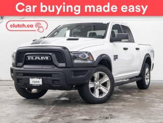 Used 2021 RAM 1500 Classic Warlock Crew Cab 4x4 w/ Uconnect 4C, Apple CarPlay & Android Auto, Rearview Cam for sale in Toronto, ON