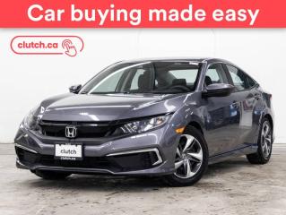 Used 2020 Honda Civic Sedan LX w/ Apple CarPlay & Android Auto, Bluetooth, A/C for sale in Toronto, ON