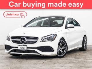 Used 2018 Mercedes-Benz CLA-Class CLA 250 w/ Rearview Cam, Bluetooth, Dual Zone A/C for sale in Toronto, ON
