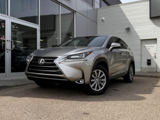 Look great and feel even better behind the wheel of our 2017 Lexus NX 200t that looks incredible in Nebula Grey Pearl! Its powered by a Turbocharged 2.0 Liter 4 Cylinder engine that produces 235 horsepower while paired with a smooth-shifting 6-Speed Automatic transmission. Sensual curves are enhanced by the exterior features that include alloy wheels, LED headlights/fog lights, a rear roof spoiler, and dual sport exhaust.Inside our NX 200t, find an upscale cabin that has black leather seating, grip the leather-wrapped steering wheel with mounted audio/cruise controls, amulti-function commander control, dual-zone climate control,an AM/FM radio thats XM radio ready,and 8 speaker sound system.Our Lexus gives you peace of mind with an assortment of safety features that including a backup camera, stability/traction control, 4-Wheel anti-locking braking system, dusk sensing headlights, a multitude of airbags and more! Print this page and call us Now... We Know You Will Enjoy Your Test Drive Towards Ownership! We look forward to showing you why Go Mazda is the best place for all your automotive needs.Go Mazda is an AMVIC licensed businessClean CarFax