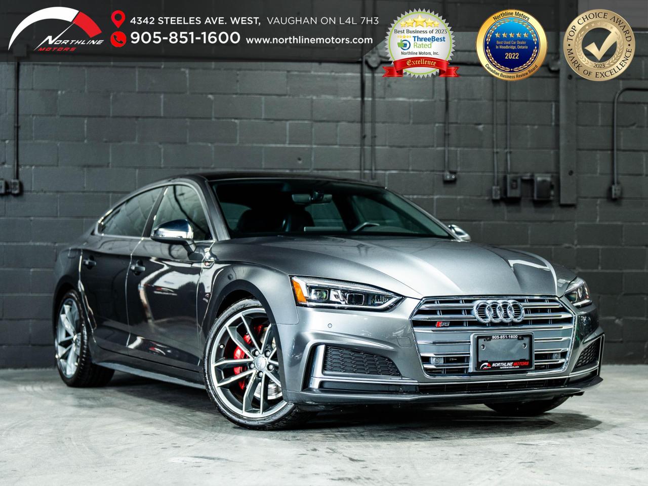 Used 2019 Audi S5 Sportback Progressiv/ROOF/CAM/NAV/CARBON FIBER TRIM for sale in Vaughan, ON