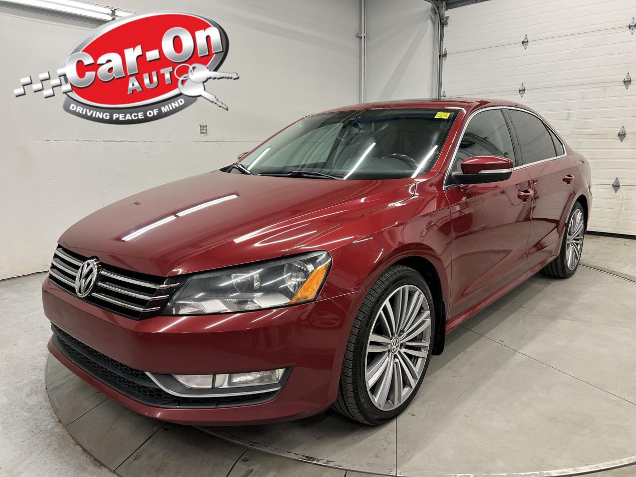 Used 2015 Volkswagen Passat COMFORTLINE SPORT| SUNROOF | HTD LEATHER | 5-SPEED for sale in Ottawa, ON