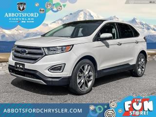 Used 2016 Ford Edge Titanium  - Leather Seats -  Bluetooth - $112.46 /Wk for sale in Abbotsford, BC