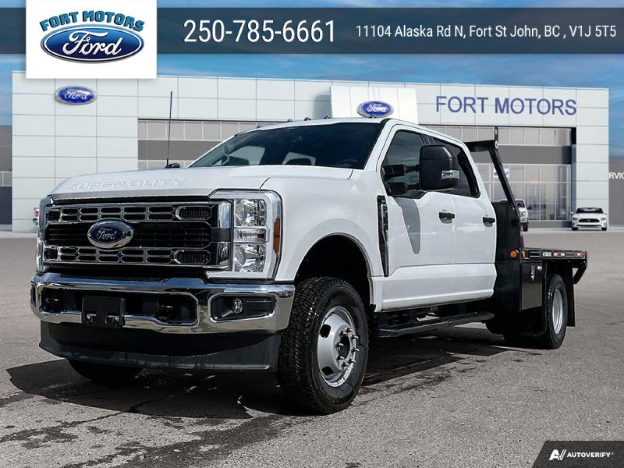 New 2024 Ford F-350 Super Duty 4X4 CREW CHAS CAB DR for sale in Fort St John, BC