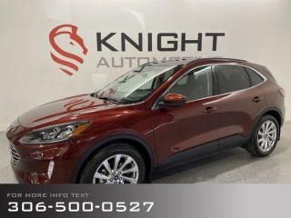 Used 2021 Ford Escape Titanium Hybrid with Elite Pkg for sale in Moose Jaw, SK