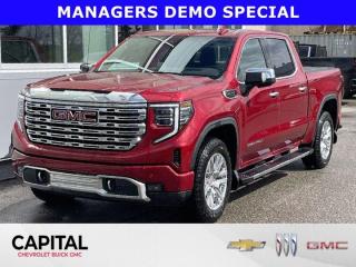 This GMC Sierra 1500 boasts a Gas V8 5.3L/325 engine powering this Automatic transmission. ENGINE, 5.3L ECOTEC3 V8 (355 hp [265 kW] @ 5600 rpm, 383 lb-ft of torque [518 Nm] @ 4100 rpm); featuring Dynamic Fuel Management (STD), Wireless, Apple CarPlay / Wireless Android Auto, Wireless charging.* This GMC Sierra 1500 Features the Following Options *Wipers, front rain-sensing, Windows, power rear, express down, Windows, power front, drivers express up/down, Window, power, rear sliding with rear defogger, Window, power front, passenger express up/down, Wi-Fi Hotspot capable (Terms and limitations apply. See onstar.ca or dealer for details.), Wheels, 20 x 9 (50.8 cm x 22.9 cm) multi-dimensional polished aluminum, Wheelhouse liners, rear (Deleted with (PCP) Denali CarbonPro Edition.), Wheel, 17 x 8 (43.2 cm x 20.3 cm) full-size, steel spare, USB Ports, 2, Charge/Data ports located inside centre console.* Visit Us Today *Stop by Capital Chevrolet Buick GMC Inc. located at 13103 Lake Fraser Drive SE, Calgary, AB T2J 3H5 for a quick visit and a great vehicle!