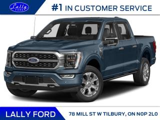New 2023 Ford F-150 PLATINUM for sale in Tilbury, ON