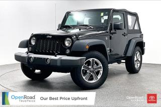 Used 2017 Jeep Wrangler SPORT for sale in Richmond, BC