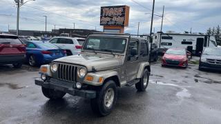 Used 2003 Jeep TJ TJ, RUNS DRIVES, UNDERCOATED, TRANSMISSION ISSUE for sale in London, ON