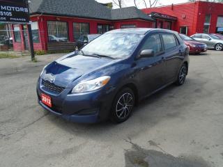 Used 2012 Toyota Matrix SUPER CLEAN / WELL MAINTAINED / RUNS GREAT / FUEL/ for sale in Scarborough, ON
