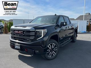 New 2024 GMC Sierra 1500 AT4 3.0L DURAMAX TURBO DIESEL WITH REMOTE START/ENTRY, HEATED FRONT & REAR SEATS, VENTILATED FRONT SEATS, HEATED STEERING WHEEL & MULTI-PRO TAILGATE for sale in Carleton Place, ON