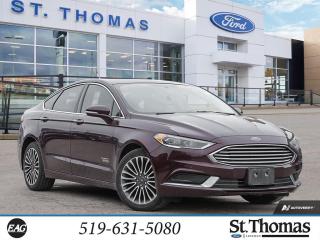 Used 2018 Ford Fusion Energi SE Luxury Heated Leather Seats, Navigation, Alloy Wheels for sale in St Thomas, ON