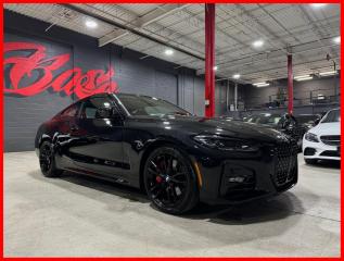 <div>Black Sapphire Metallic Exterior On Tacora Red Leather Interior, And An Aluminum Rhombicle Anthracite Trim.</div><div></div><div>Single Owner, Local Ontario Vehicle, Certified, And A Balance Of BMW Warranty September 14 2027/80,000Km.</div><div></div><div>Financing And Extended Warranty Options Available, Trade-Ins Are Welcome!</div><div></div><div>This 2024 BMW 430i xDrive Coupe Is Loaded With A Premium Essential Package, M-Sport Package, M-Sport Pro Package, And Upgraded 19 Double-Spoke Jet Black Alloy Wheels (Style 791M).</div><div></div><div>Packages Include Navigation, Remote Engine Start, Rear View Camera, Ambient Lighting, Comfort Access, Lumbar Support, LED Fog Lights, Heated Steering Wheel, Galvanic Controls, LED Fog Lights, M Leather Steering Wheel, Standard Brakes, M Sport Package (337), Variable Sport Steering, Additional Exterior Designation Removal, M Sport Suspension, M Aerodynamics Package, sprint function as well as enhanced engine note on the interior in sport mode, M Sport Pro, Black Exterior Contents, Shadowline Headlights, Black Sapphire M Rear Spoiler, And More!</div><div></div><div>We Do Not Charge Any Additional Fees For Certification, Its Just The Price Plus HST And Licencing.</div><div>Follow Us On Instagram, And Facebook.</div><div></div><div>Dont Worry About Rain, Or Snow, Come Into Our 20,000sqft Indoor Showroom, We Have Been In Business For A Decade, With Many Satisfied Clients That Keep Coming Back, And Refer Their Friends And Family. We Are Confident You Will Have An Enjoyable Shopping Experience At AutoBase. If You Have The Chance Come In And Experience AutoBase For Yourself.</div><div><br /></div>