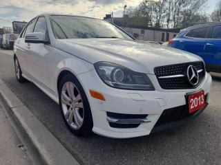 Used 2013 Mercedes-Benz C-Class C350-AWD-LEATHER-NVI-BK CAM-SUNMOON ROOF-ALLOYS for sale in Scarborough, ON